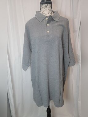 Cutter & Buck Men's Heather Gray Polo Shirt